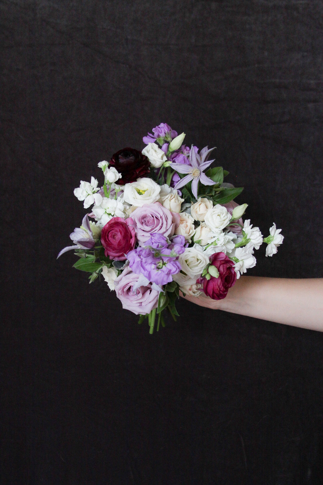 Purple Passion: Bridesmaid Bouquet