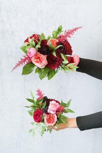 Berry Jewel: Bridesmaid Bouquet