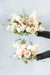 Blush and Cream: Bridal Bouquet