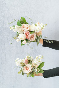 Blush and Cream: Posey Bouquet