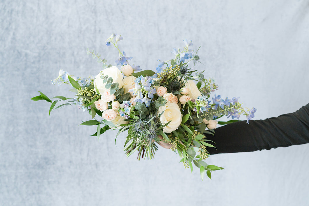 Something Blue: Bridal Bouquet