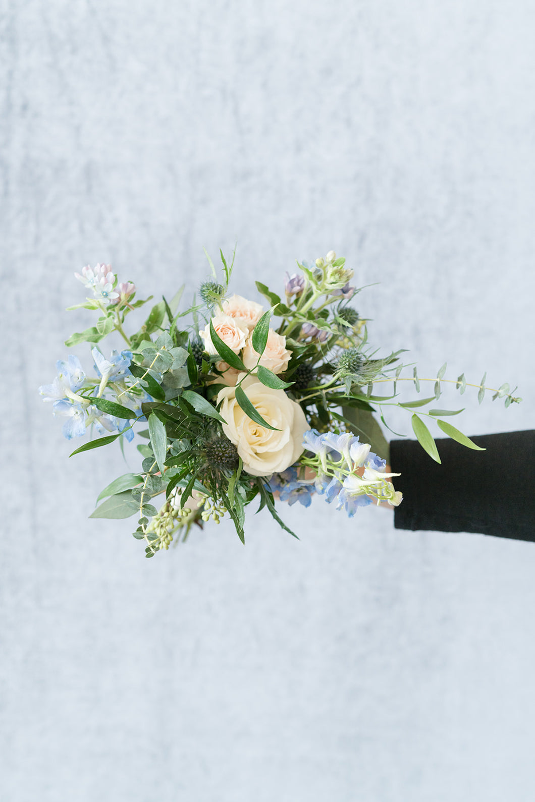 Something Blue: Posey Bouquet