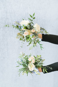 Something Blue: Bridesmaid Bouquet