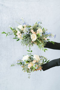 Something Blue: Bridesmaid Bouquet