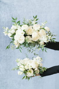 White Garden: Bridesmaid Bouquet