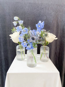 Something Blue: Bud Vase Set