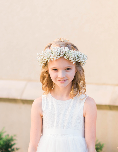 Baby Breath Flower Crown